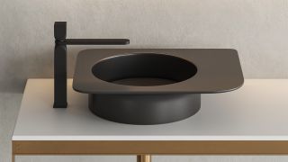 Накладная раковина Salini Ninfea 02 S-Stone 110521MRF 54см RAL полностью